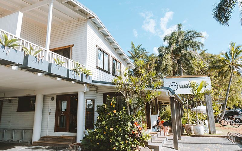 people exercising on beach